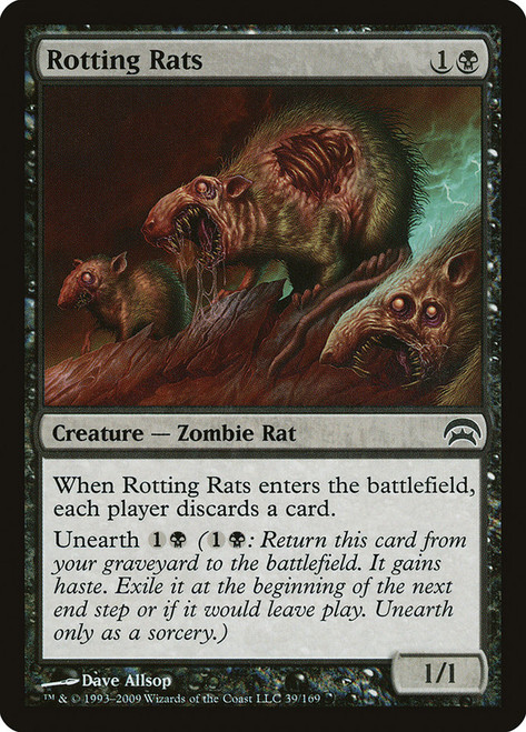 Rotting Rats\nPlanechase: 2009 Edition\nSingle\nMagic The Gathering