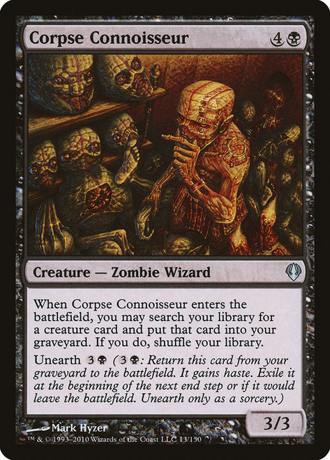 Corpse Connoisseur\nArchenemy: 2010 Edition\nSingle\nMagic The Gathering