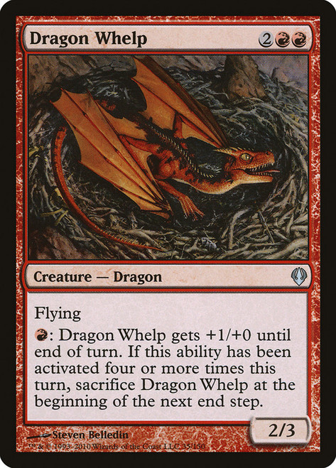 Dragon Whelp\nArchenemy: 2010 Edition\nSingle\nMagic The Gathering