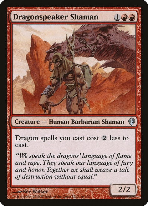 Dragonspeaker Shaman\nArchenemy: 2010 Edition\nSingle\nMagic The Gathering