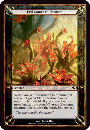 Evil Comes to Fruition [SGL-MTG-ARC2-12-ENN]