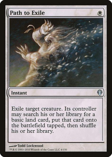 Path to Exile\nArchenemy: 2010 Edition\nSingle\nMagic The Gathering