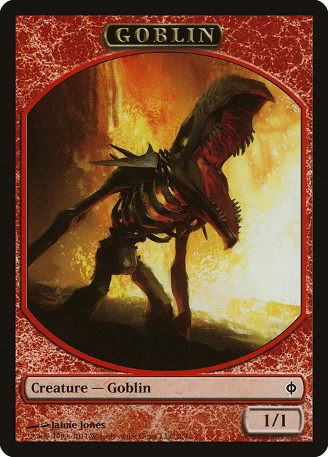 {Goblin Token}\nNew Phyrexia\nSingle\nMagic The Gathering