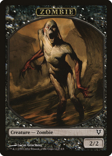 {Zombie Token}\nAvacyn Restored\nSingle\nMagic The Gathering