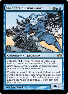 Sakashima's Student
Planechase: 2012 Edition - Italian
Single
Magic The Gathering