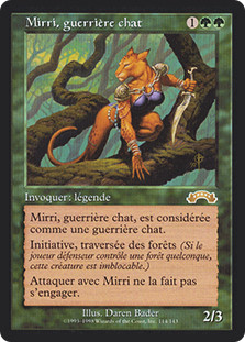 Mirri, Cat Warrior
Exodus - French
Single
Magic The Gathering