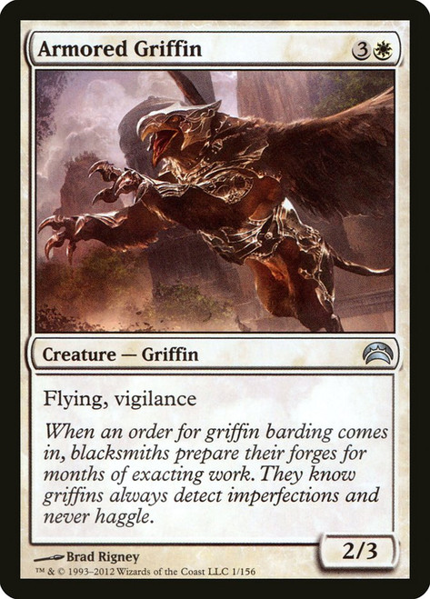 Armored Griffin\nPlanechase: 2012 Edition\nSingle\nMagic The Gathering