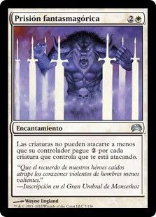 Ghostly Prison
Planechase: 2012 Edition - Spanish
Single
Magic The Gathering