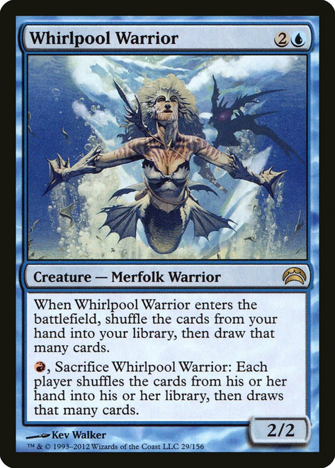 Whirlpool Warrior\nPlanechase: 2012 Edition\nSingle\nMagic The Gathering