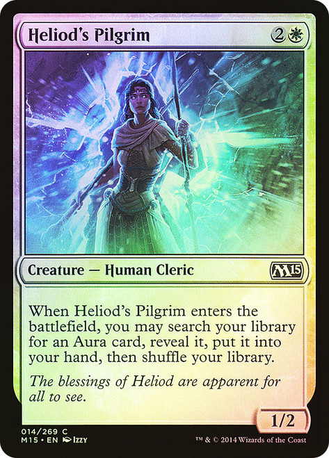 Heliod's Pilgrim\nMagic 2015 Core Set\nSingle\nMagic The Gathering