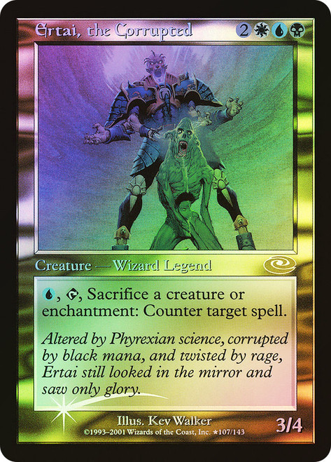 Ertai, the Corrupted (Alternate Art)
Planeshift
Single
Magic: The Gathering