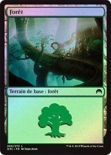 Forest (#269)
Magic Origins (Foil) - French
Single
Magic The Gathering
