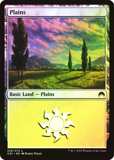 Plains (#256)\nMagic Origins\nSingle\nMagic The Gathering