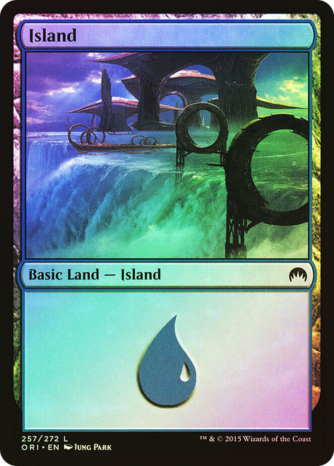 Island (#257)\nMagic Origins\nSingle\nMagic The Gathering