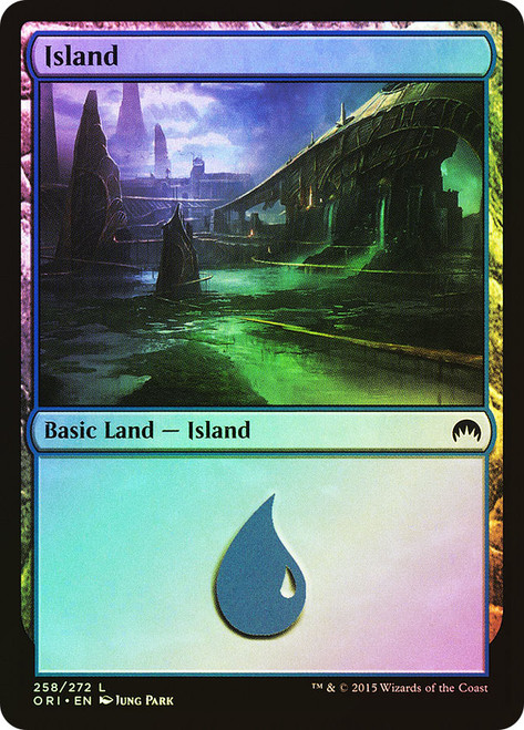 Island (#258)\nMagic Origins\nSingle\nMagic The Gathering