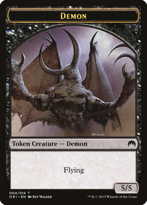 {Demon Token}\nMagic Origins\nSingle\nMagic The Gathering