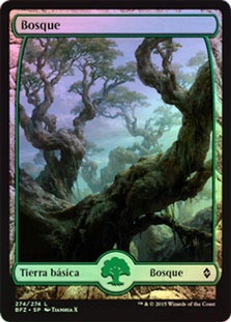 Forest (#274) (Full Art) | Battle for Zendikar | Star City Games