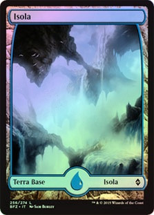 Island (#256) (Full Art)
Battle for Zendikar (Foil) - Italian
Single
Magic The Gathering