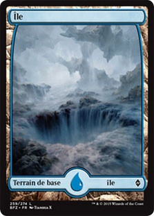 Island (#259) (Full Art)
Battle for Zendikar - French
Single
Magic The Gathering