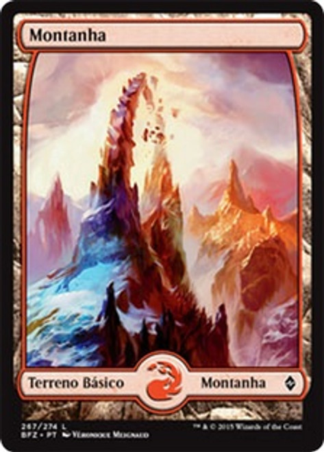 Mountain (#267) (Full Art) | Battle for Zendikar | Star City Games