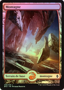 Mountain (#268) (Full Art) | Battle for Zendikar - Japanese | Star