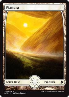 Plains (#250) (Full Art)
Battle for Zendikar - Italian
Single
Magic The Gathering
