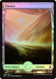 Plains (#250) (Full Art)
Battle for Zendikar (Foil) - Spanish
Single
Magic The Gathering