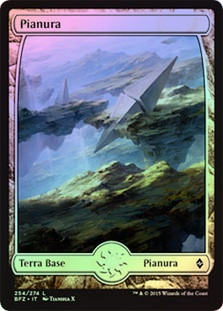 Plains (#254) (Full Art)
Battle for Zendikar (Foil) - Italian
Single
Magic The Gathering