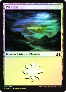 Plains (#285)
Shadows over Innistrad (Foil) - Portuguese
Single
Magic The Gathering