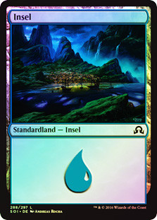 Island (#288)
Shadows over Innistrad (Foil) - German
Single
Magic The Gathering