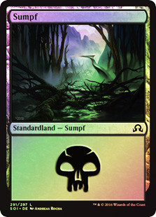 Swamp (#291)
Shadows over Innistrad (Foil) - German
Single
Magic The Gathering
