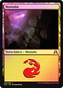 Mountain (#293)
Shadows over Innistrad (Foil) - Spanish
Single
Magic The Gathering