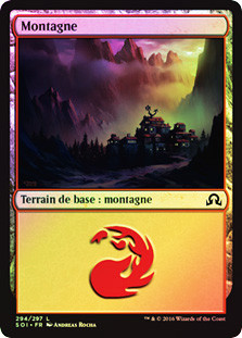 Mountain (#294)
Shadows over Innistrad (Foil) - French
Single
Magic The Gathering