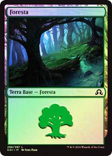 Forest (#296)
Shadows over Innistrad (Foil) - Italian
Single
Magic The Gathering
