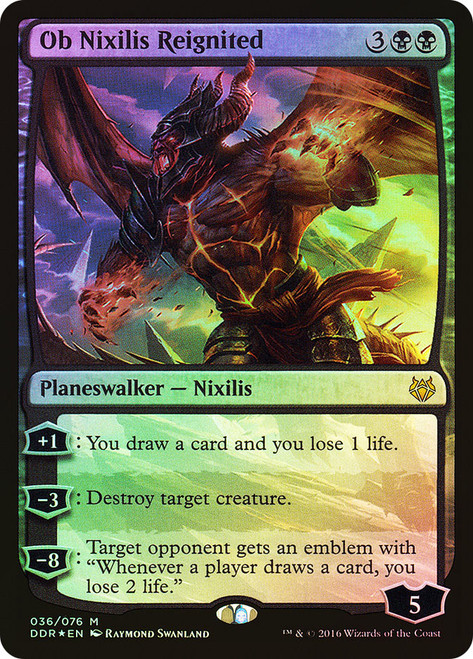 Ob Nixilis Reignited\nDuel Decks: Nissa vs. Ob Nixilis\nSingle\nMagic The Gathering