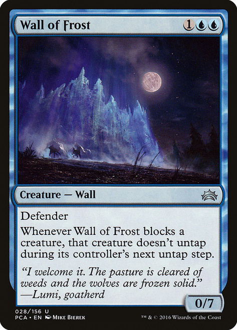 Wall of Frost\nPlanechase Anthology\nSingle\nMagic The Gathering