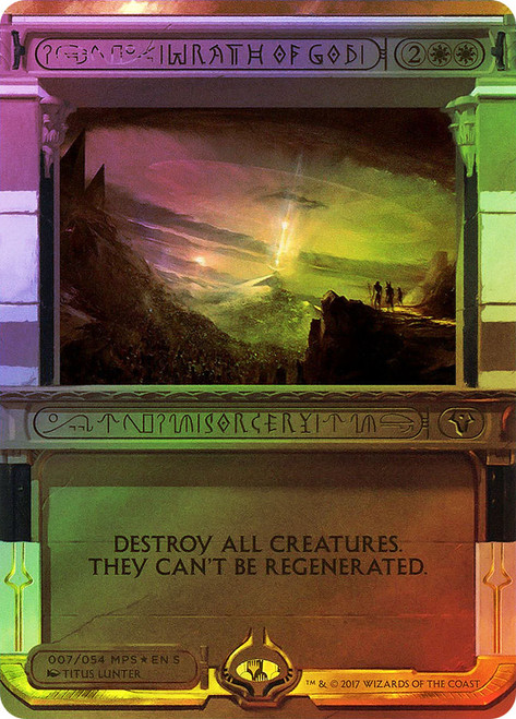 Wrath of God\nMasterpiece Series: Amonkhet Invocations\nSingle\nMagic The Gathering