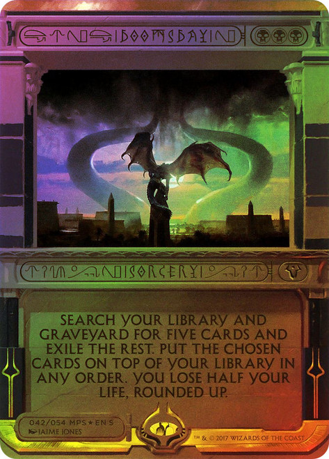 Doomsday\nMasterpiece Series: Amonkhet Invocations\nSingle\nMagic The Gathering