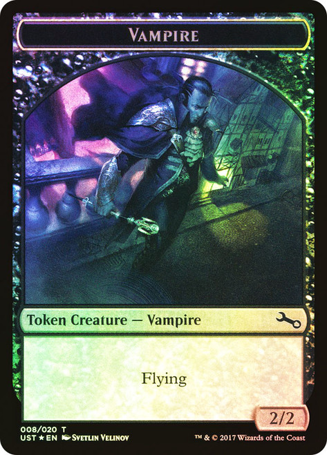 {Vampire Token} (Full Art)\nUnstable\nSingle\nMagic The Gathering