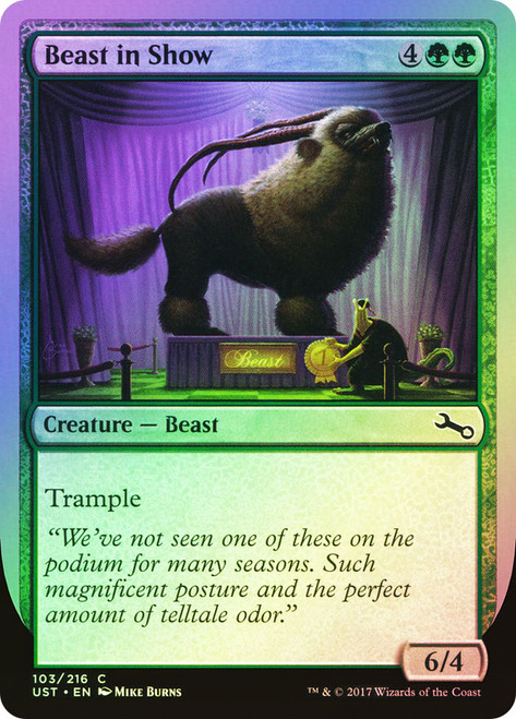 Beast in Show (Gnarlid)\nUnstable\nSingle\nMagic The Gathering