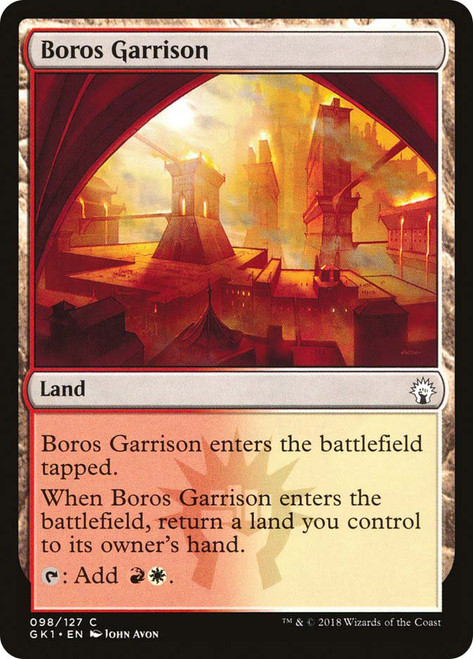 Boros Garrison
Guild Kit - Guilds of Ravnica
Single
Magic: The Gathering