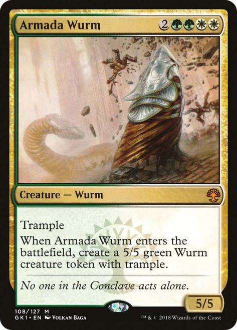 Armada Wurm
Guild Kit - Guilds of Ravnica
Single
Magic: The Gathering