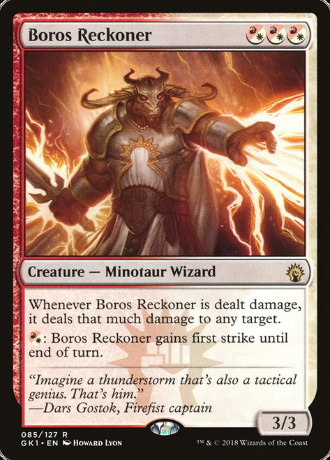 Boros Reckoner\nGuild Kit\nSingle\nMagic The Gathering