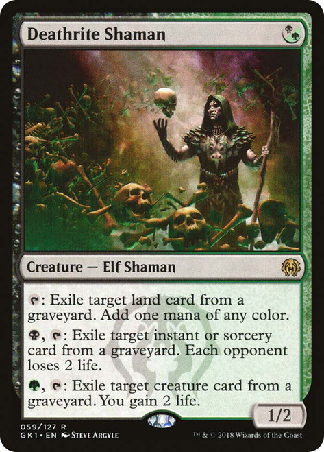 Deathrite Shaman
Guild Kit - Guilds of Ravnica
Single
Magic: The Gathering