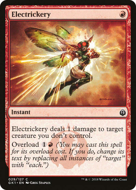 Electrickery
Guild Kit - Guilds of Ravnica
Single
Magic: The Gathering