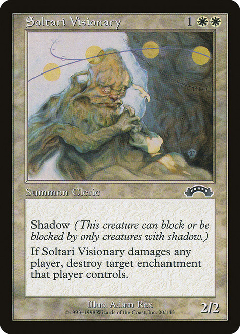Soltari Visionary\nExodus\nSingle\nMagic The Gathering