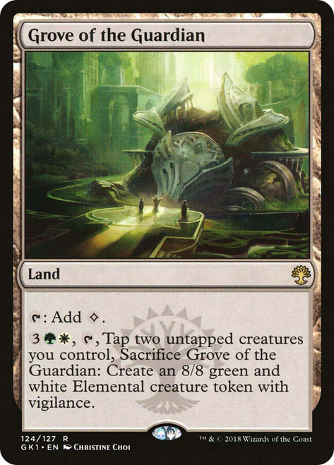Grove of the Guardian
Guild Kit - Guilds of Ravnica
Single
Magic: The Gathering