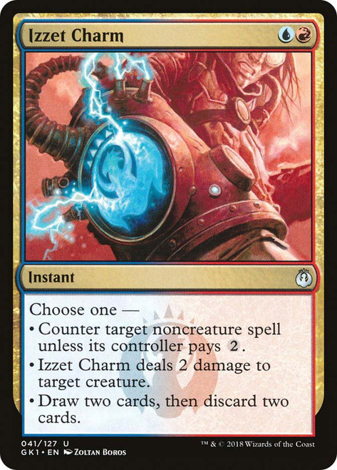 Izzet Charm
Guild Kit - Guilds of Ravnica
Single
Magic: The Gathering