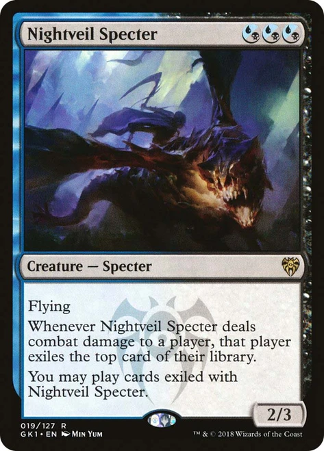 Nightveil Specter
Guild Kit - Guilds of Ravnica
Single
Magic: The Gathering