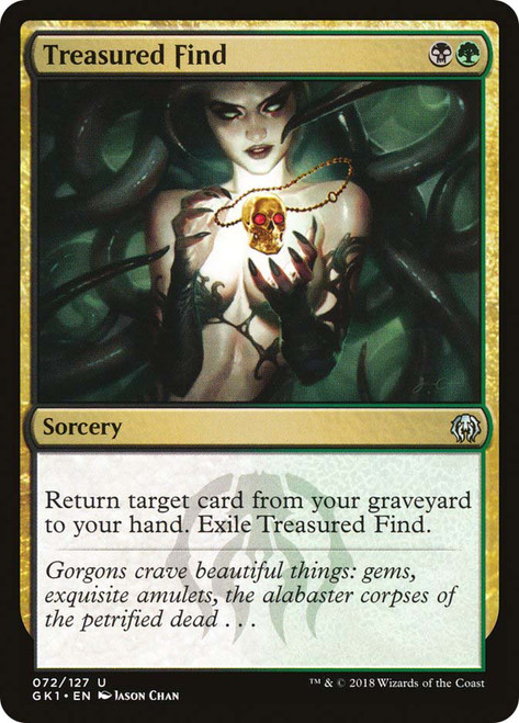 Treasured Find
Guild Kit - Guilds of Ravnica
Single
Magic: The Gathering